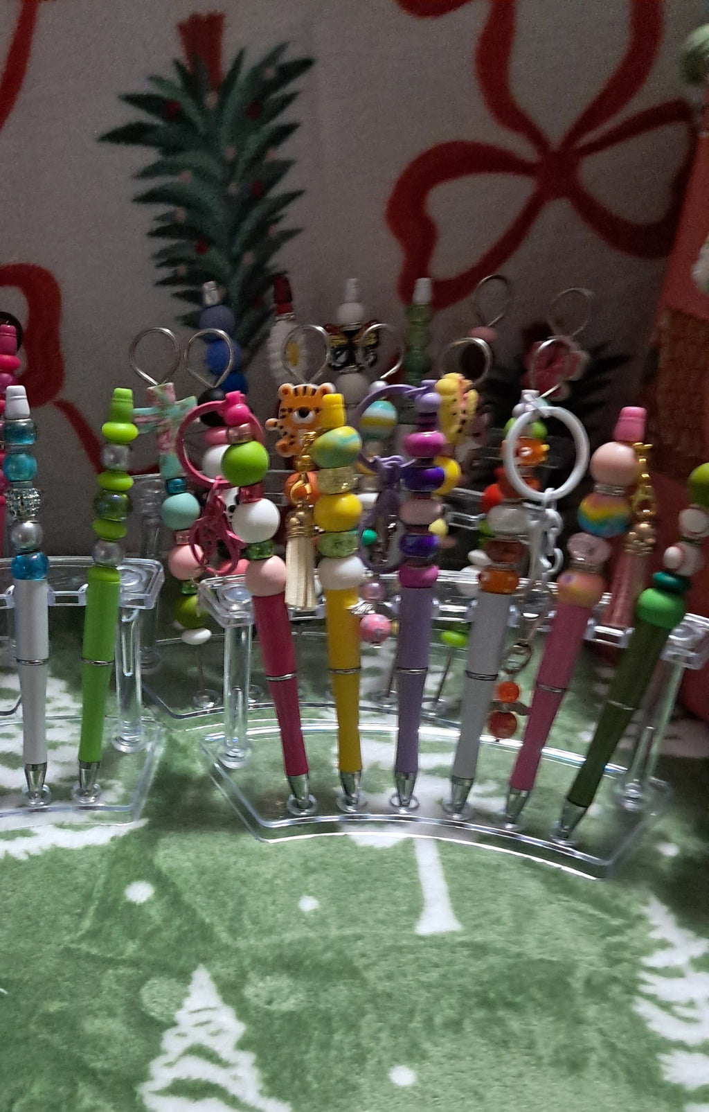 Beaded pens claim game