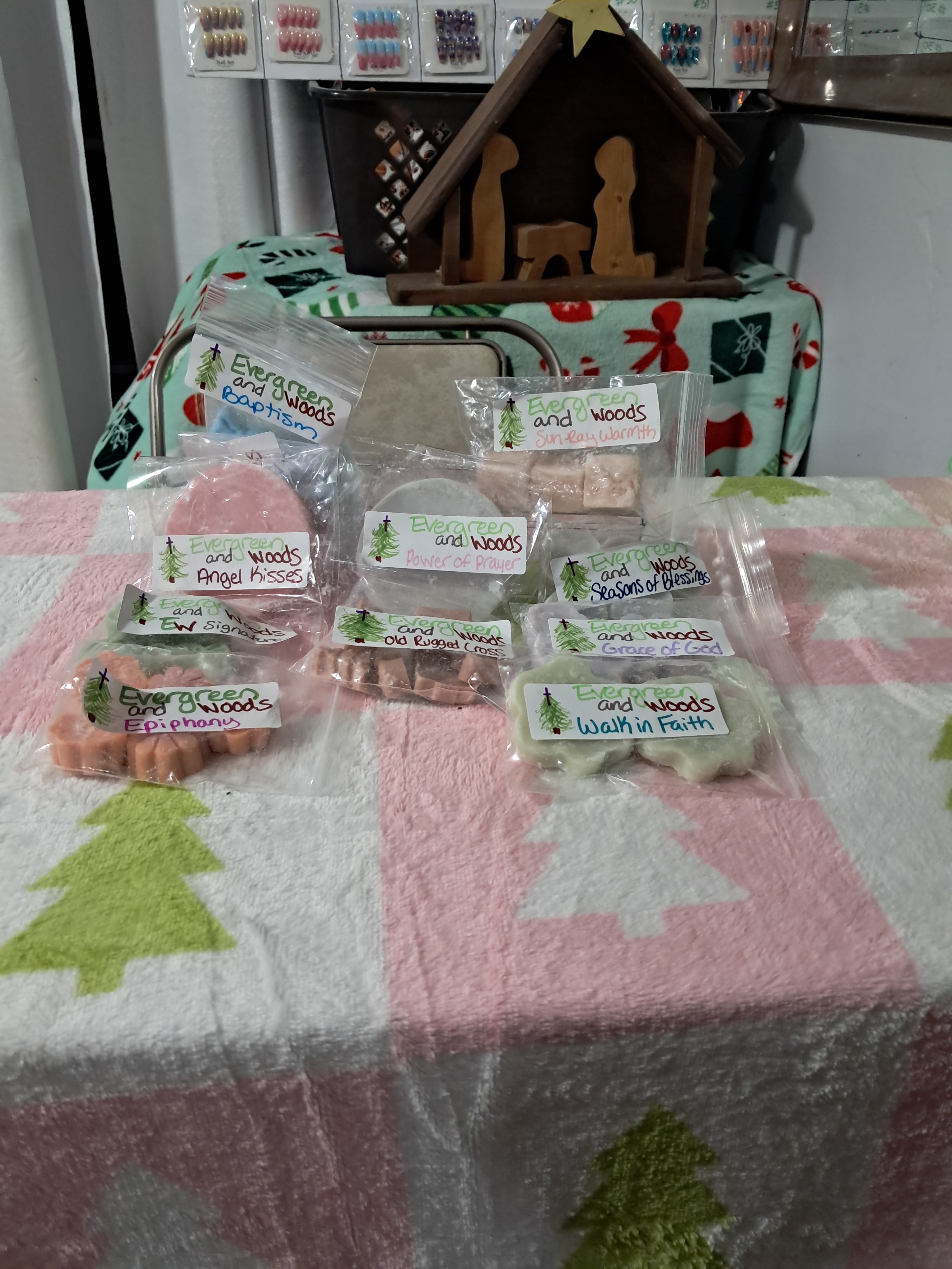 EW wax melts sampler 4-pack