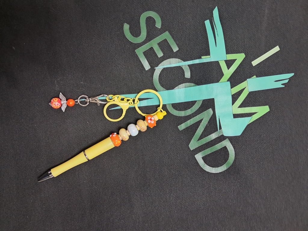 Beaded pen