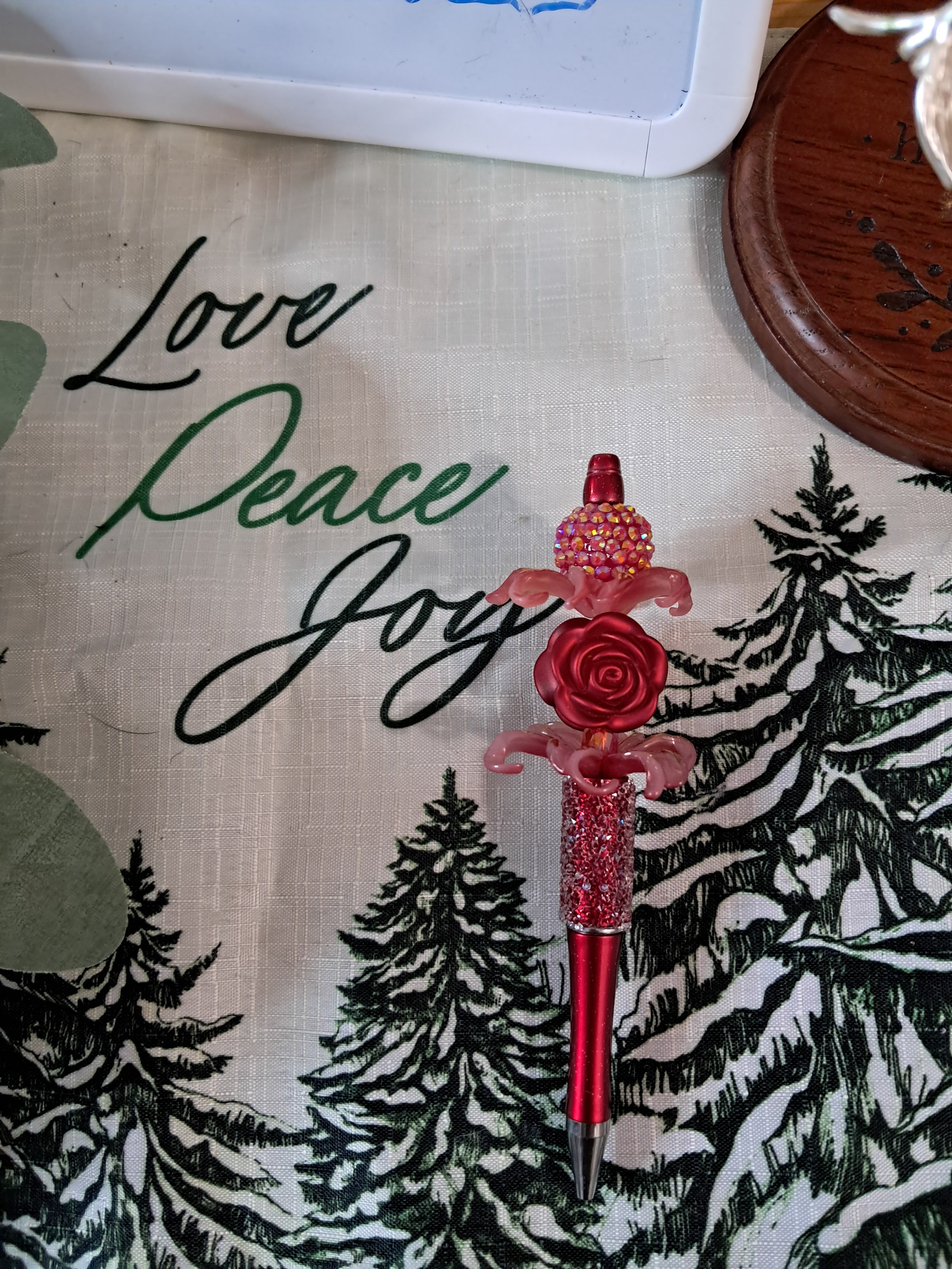 Fancy beaded pens