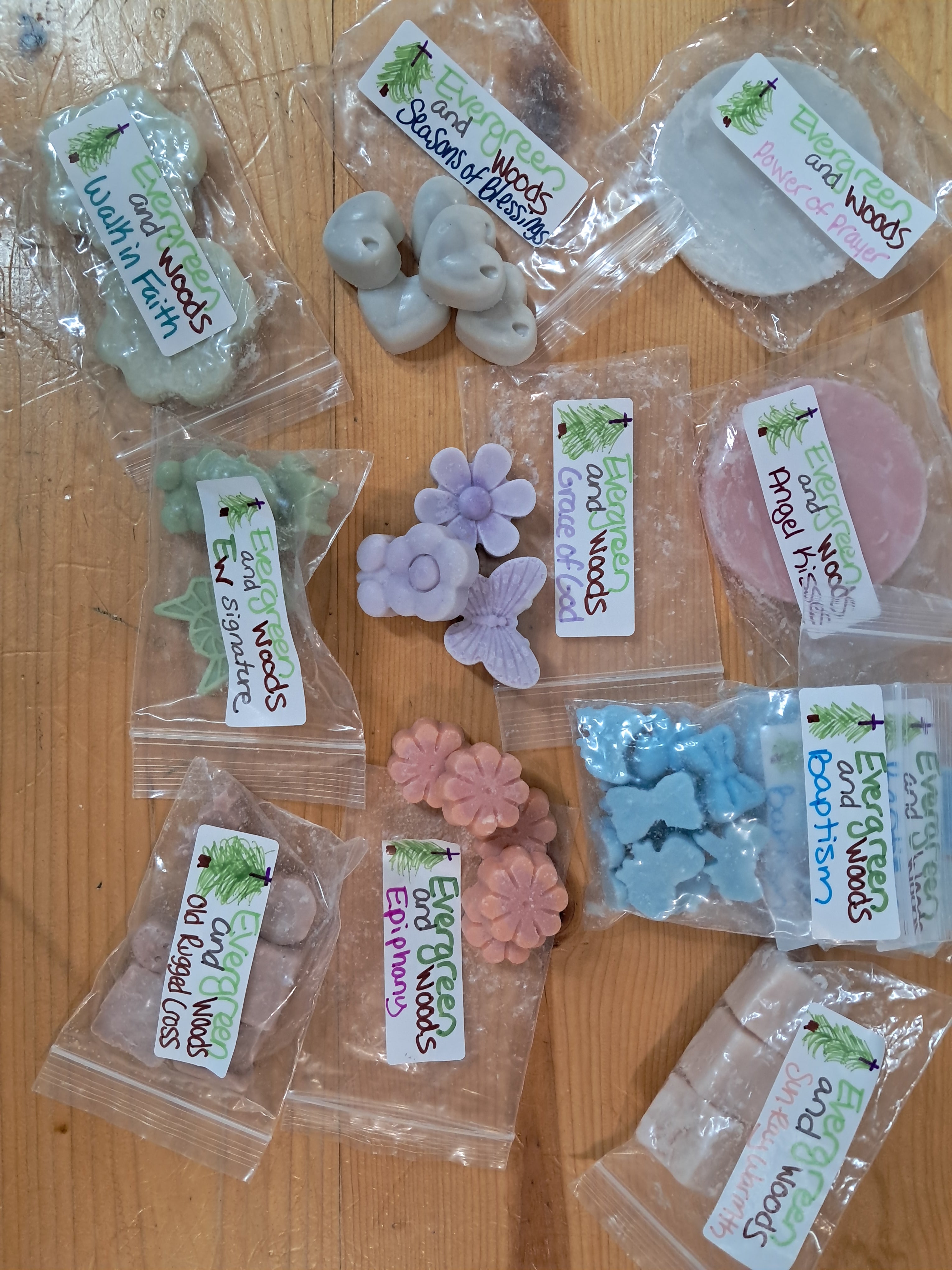 EW wax melts sampler 4-pack