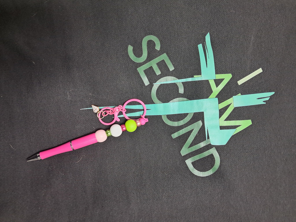Beaded pen