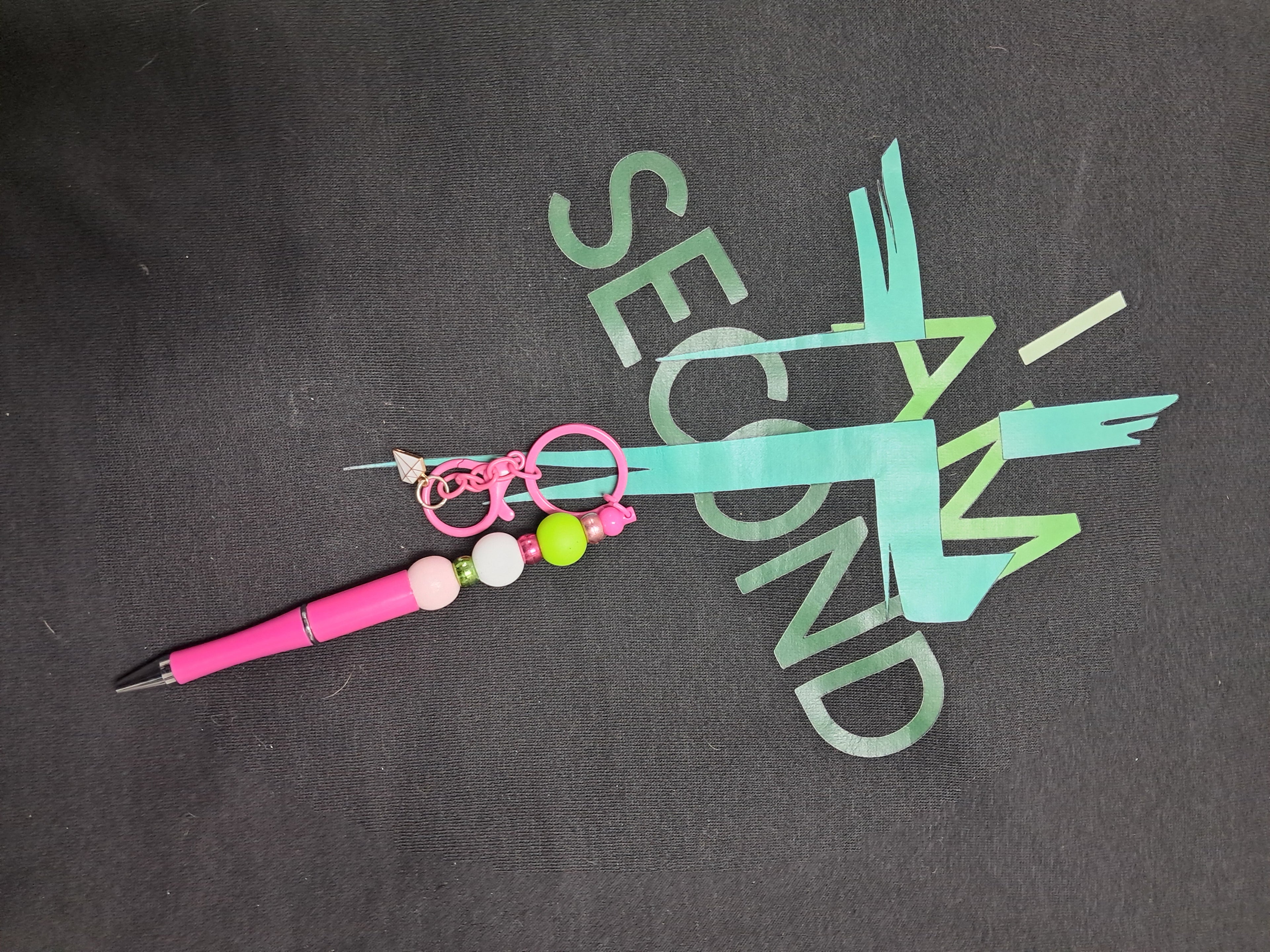 Beaded pen