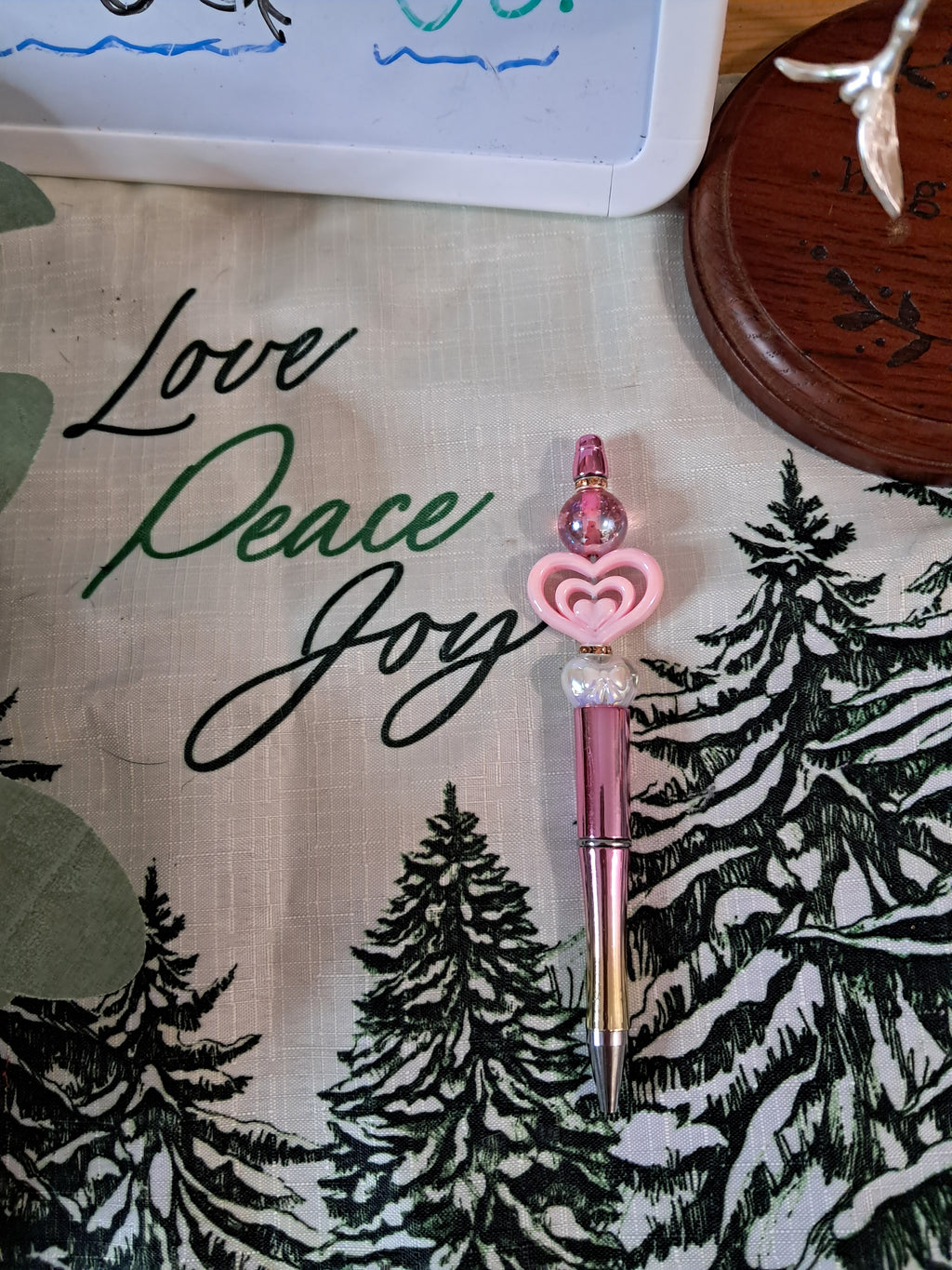 Beaded pens claim game