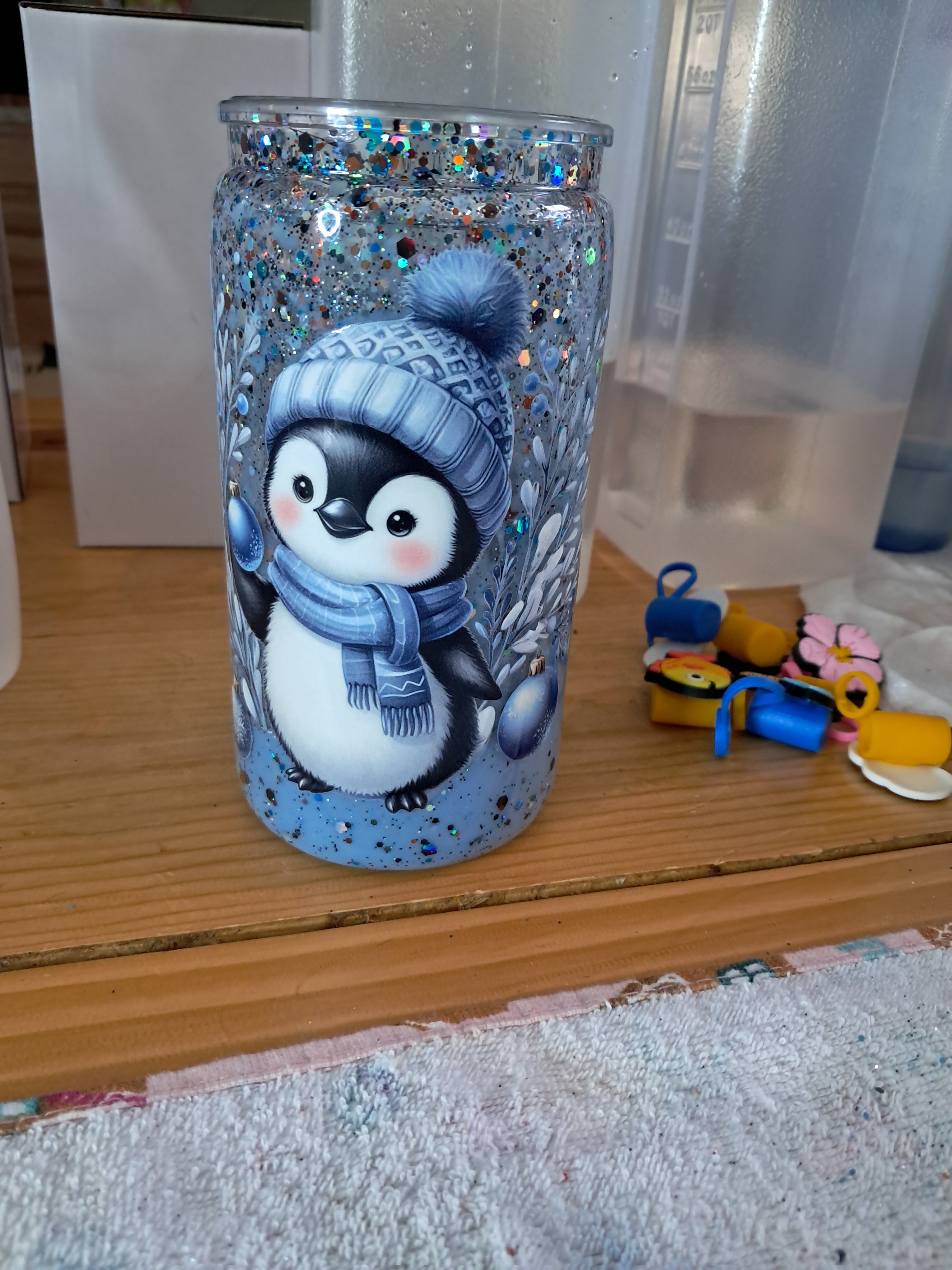 Snowglobe tumbler