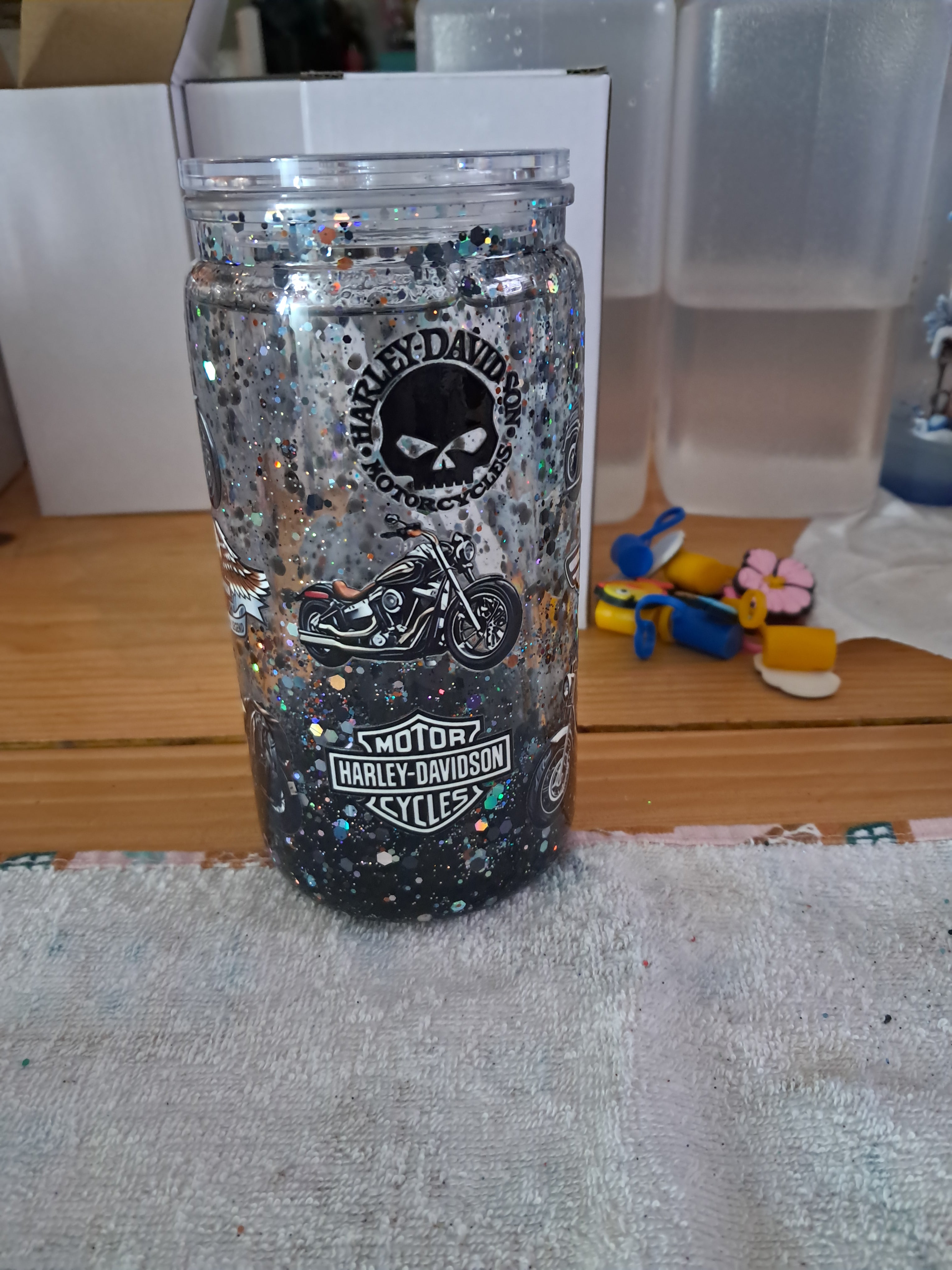Snowglobe tumbler