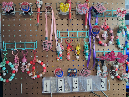 Baseball keychains 6-7 cow