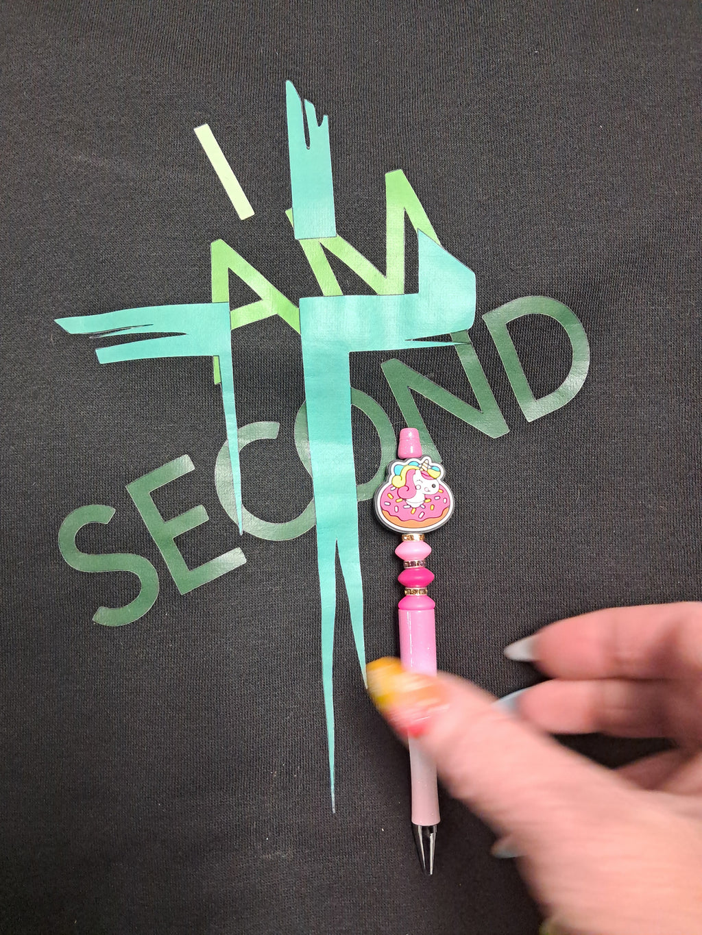 Beaded pen